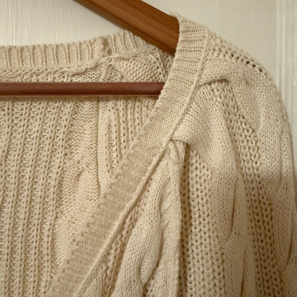 Aerie Cable Wrap Cardigan - Picture 6 of 8